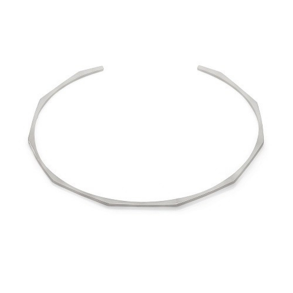 MELANIE AULD | Edge Collar Silver